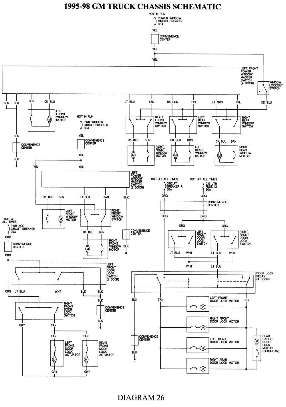 1995 chevrolet van speed sensor buffer wiring diagram