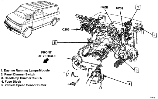 1995 chevrolet van speed sensor buffer wiring diagram