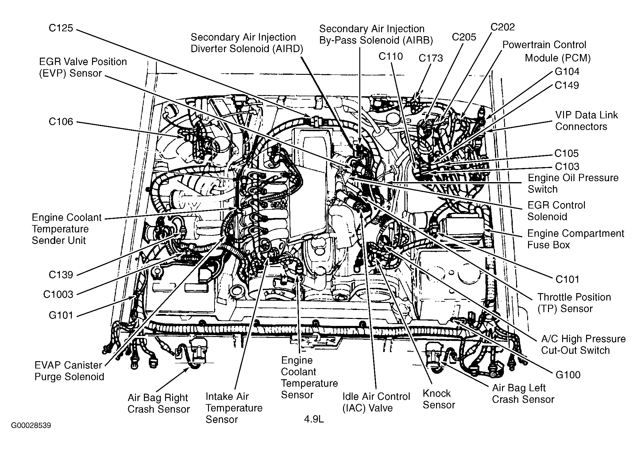 1995 ford ranger xlt 2.3 liter wiring diagram