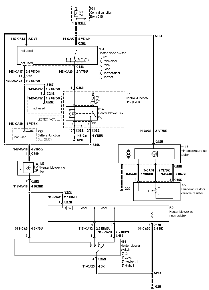 1995 gmt400 blower motor wiring diagram