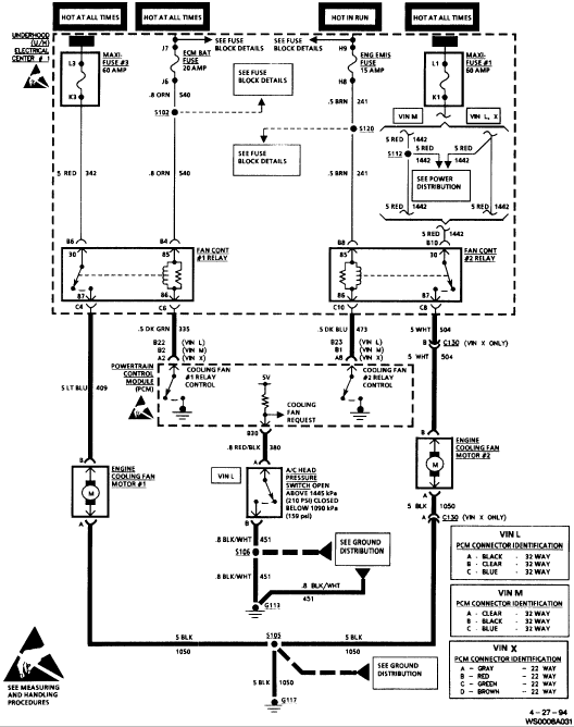 1995 oldsmobile cutlass supreme wiring diagram