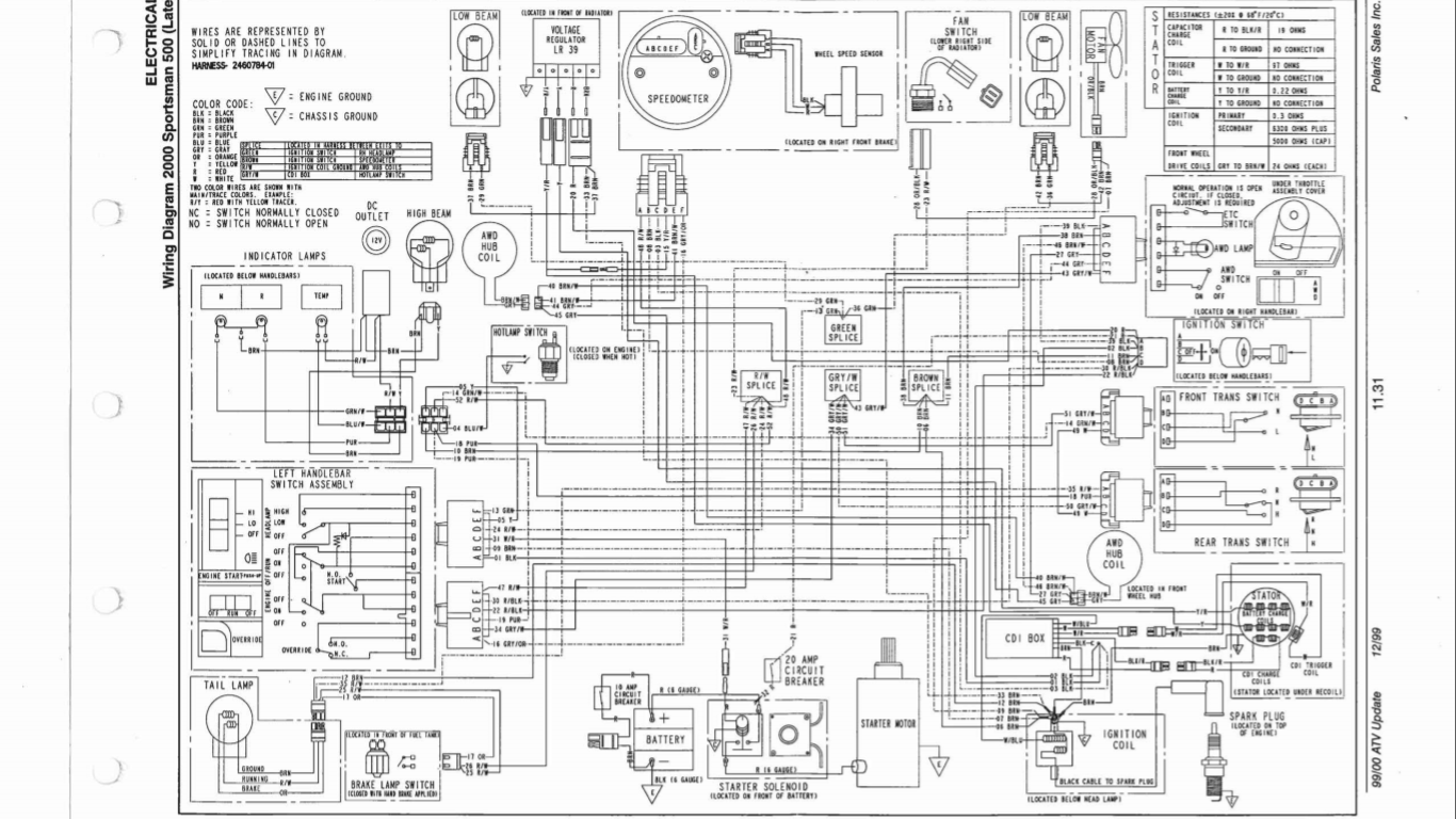 1995 polaris xplorer 400 wiring diagram