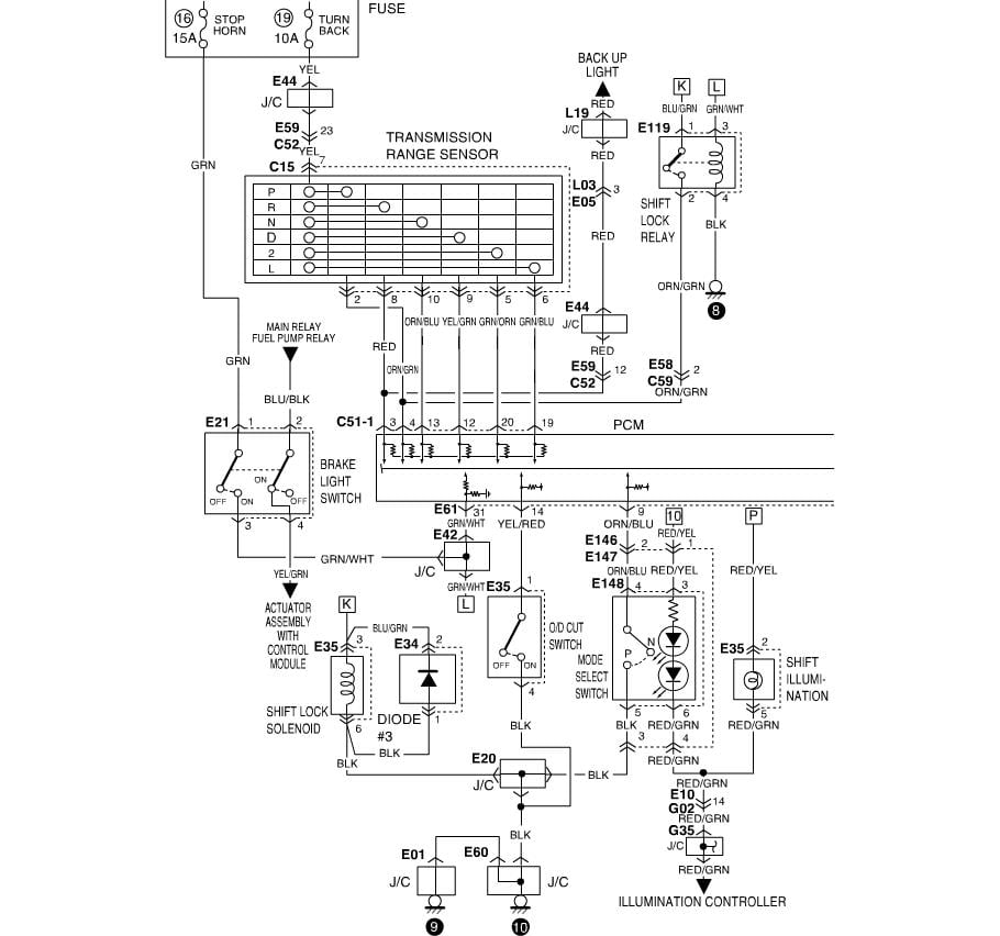 1995 suzuki esteem headlight wiring diagram