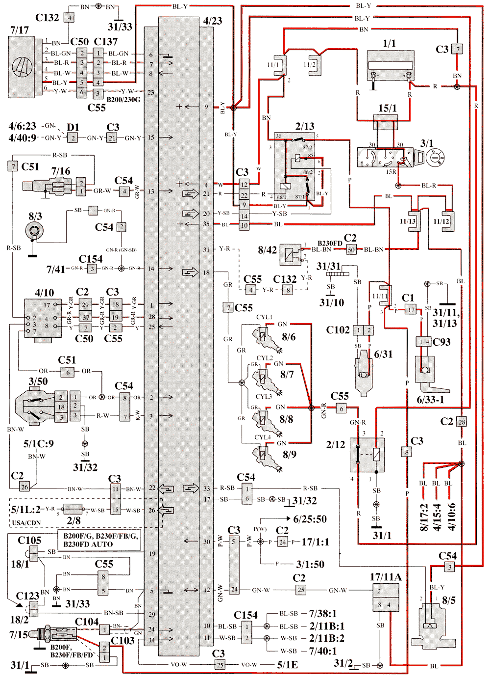1996 volvo wia64tes wiring diagram