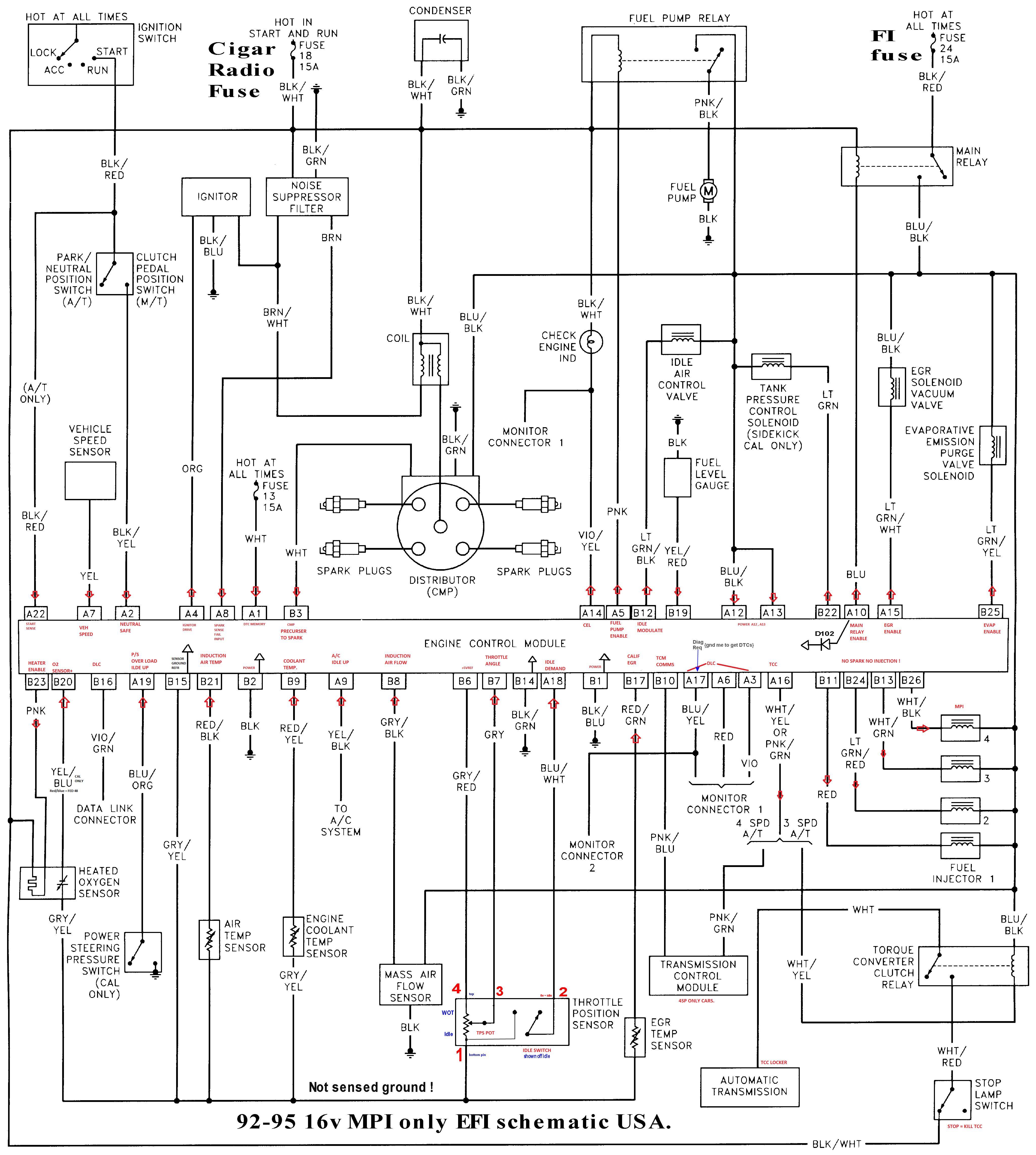 1997 geo metro 1.3l engine wiring diagram