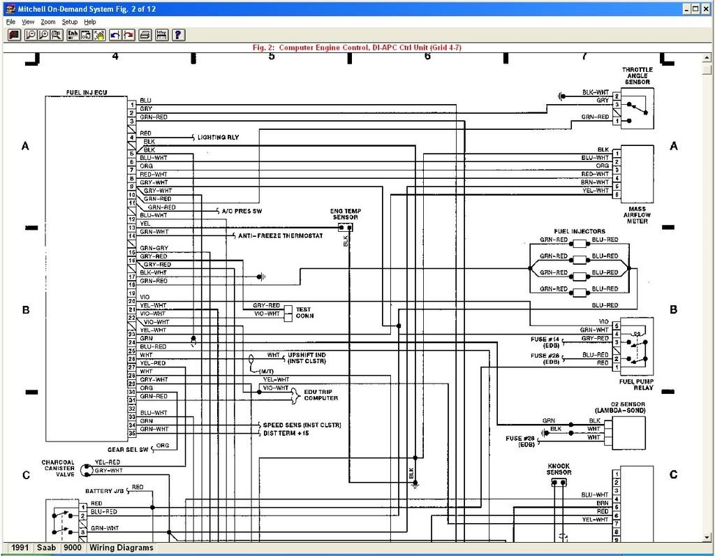 1997 saab 900se talledega wiring diagram