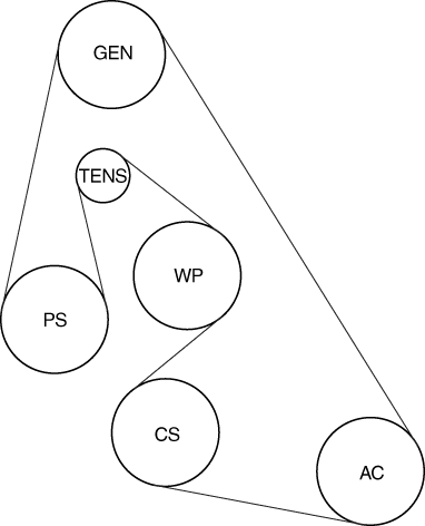 1998 buick lesabre serpentine belt diagram