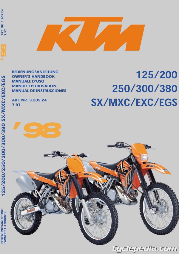 1998 ktm 380 exc wiring diagram