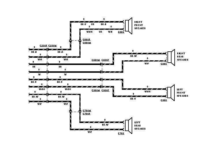 1998 mercury mystique radio wiring diagram