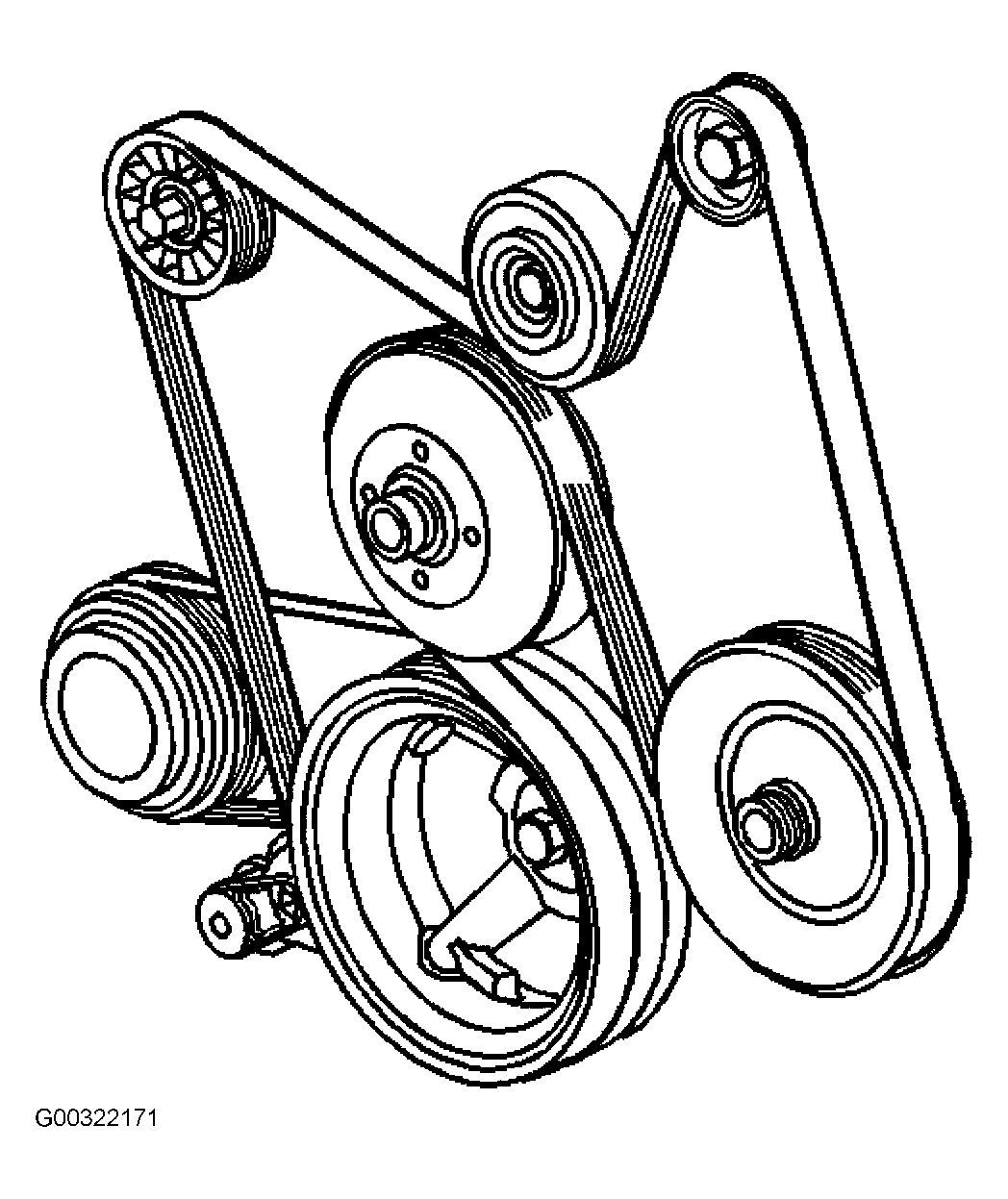 1999 chevy suburban serpentine belt diagram