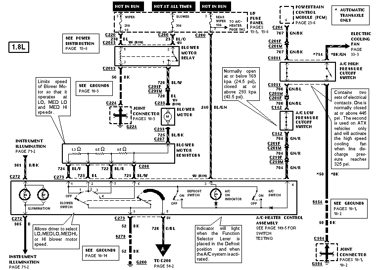 1999 mercury tracer ac compressor wiring diagram
