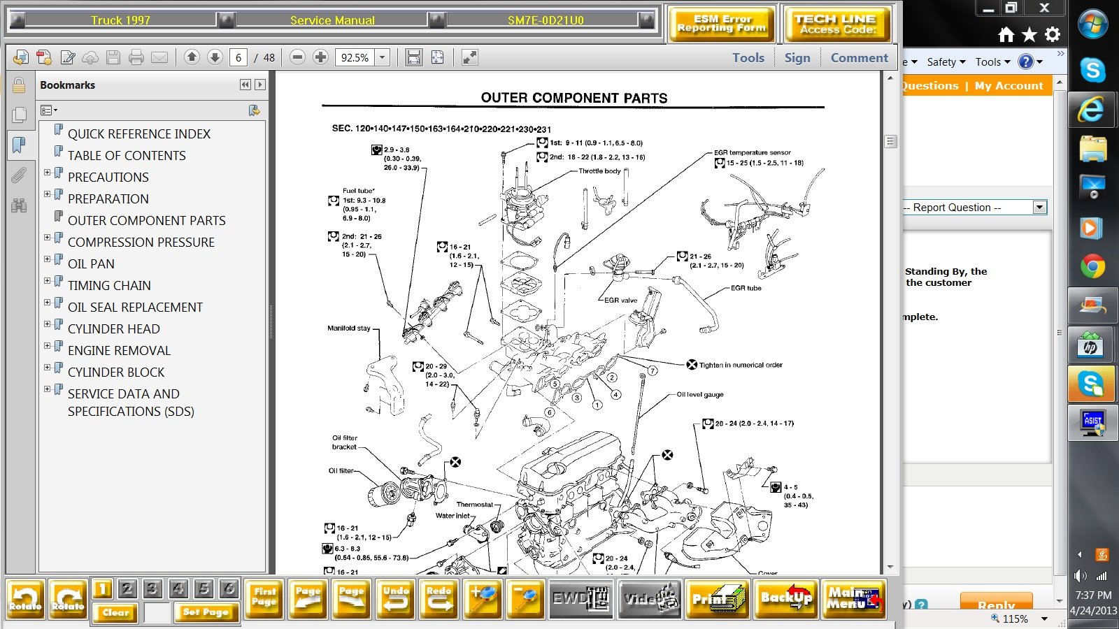 1999 nissan quest throttle position sensor wiring diagram