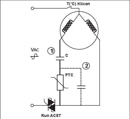 1ph run capacitor wiring diagram