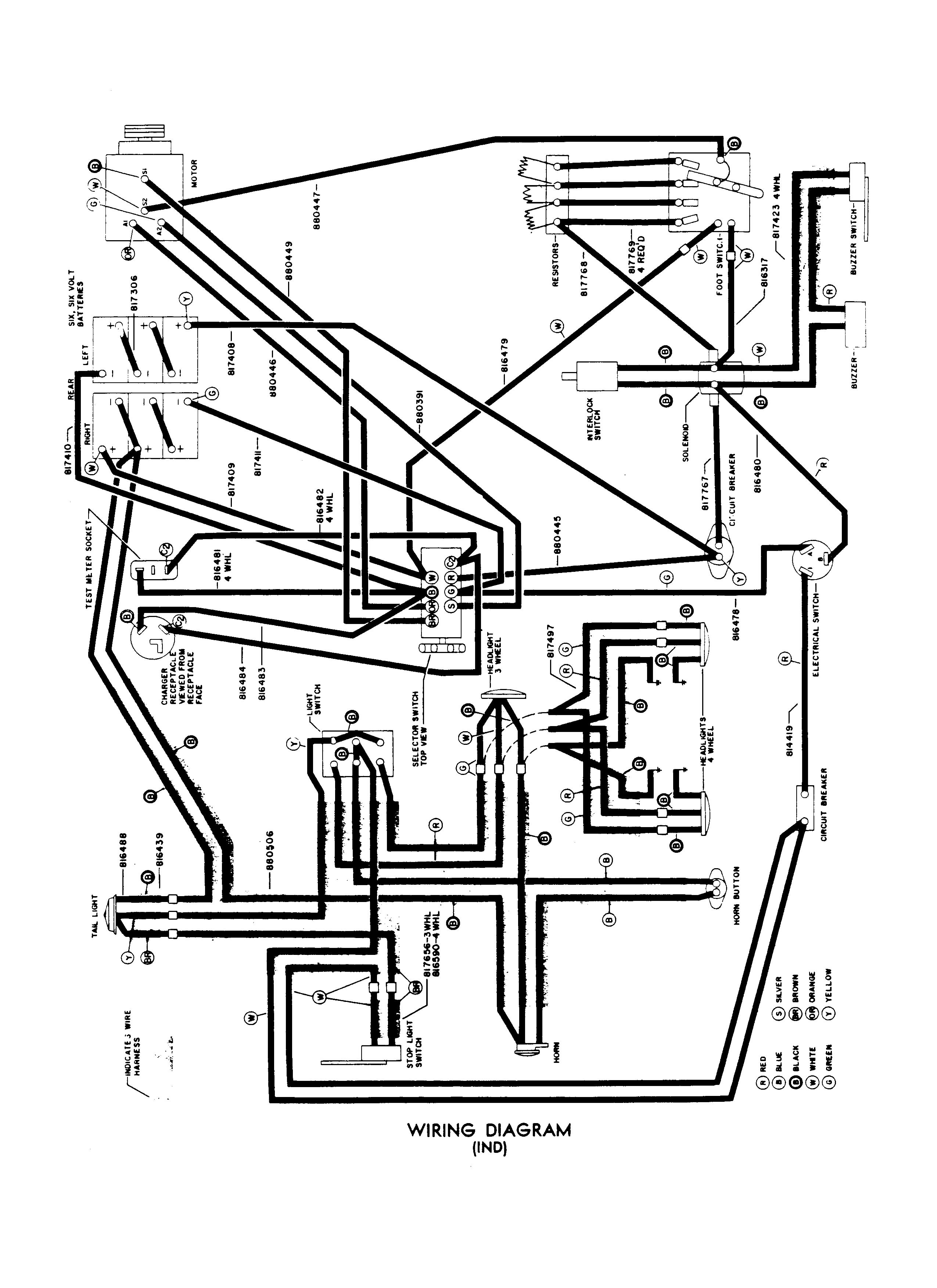 2000 cushman truckster wiring diagram