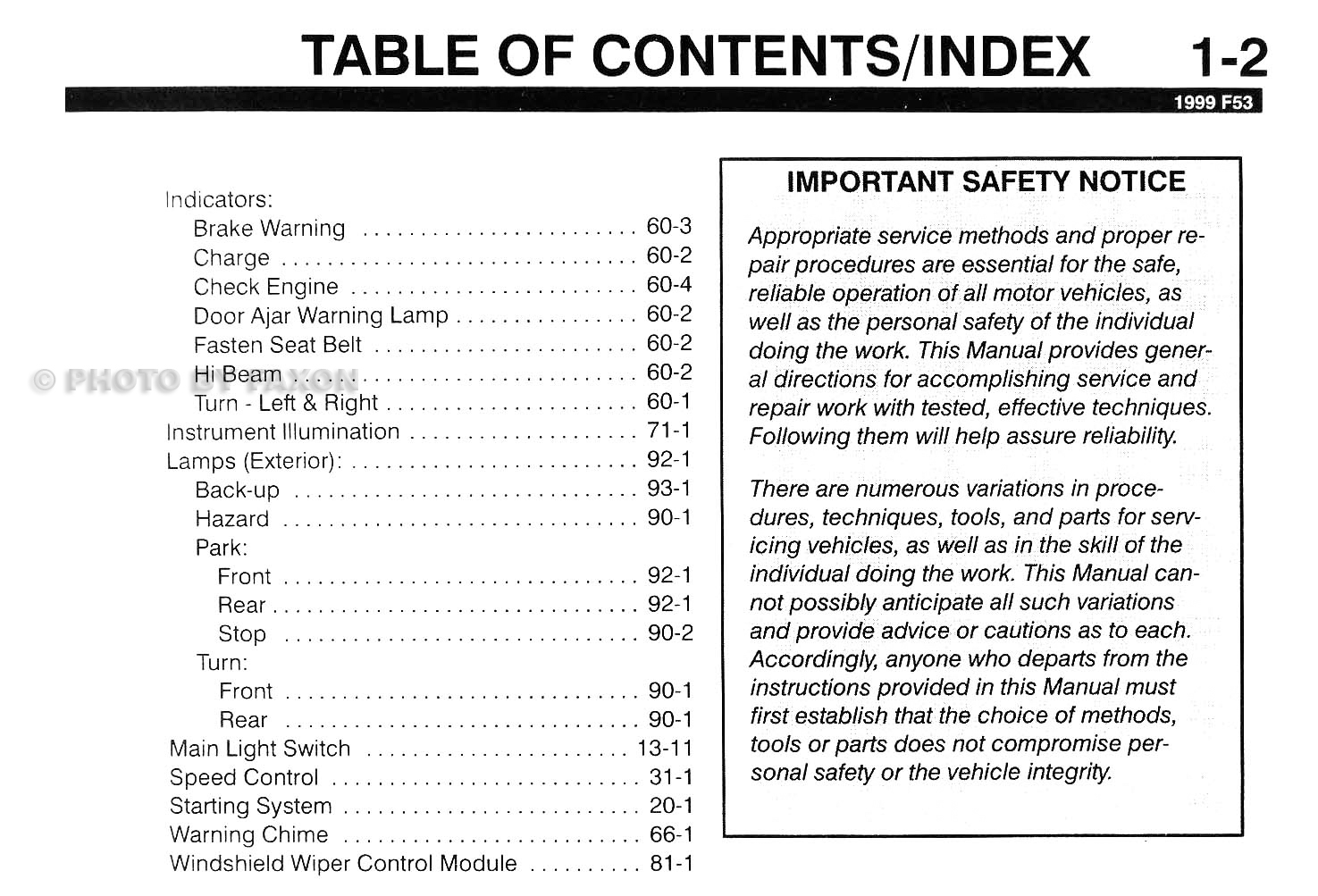 2000 ford f53 chassis headlight wiring diagram