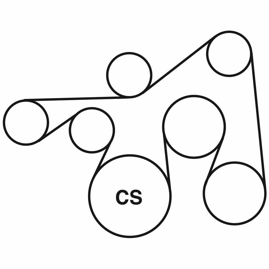 2000 grand marquis serpentine belt diagram