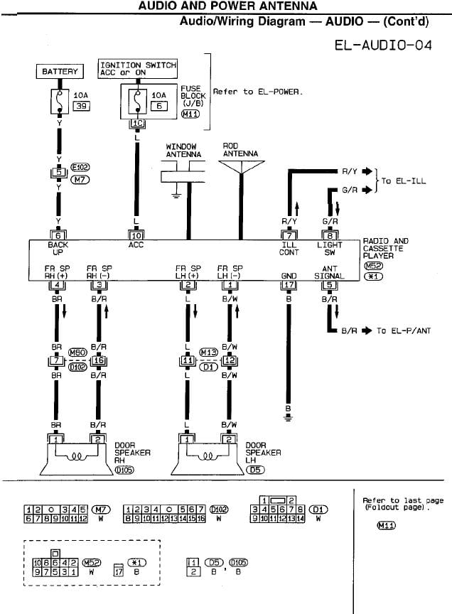 2000 infiniti qx4 hid headlight wiring diagram