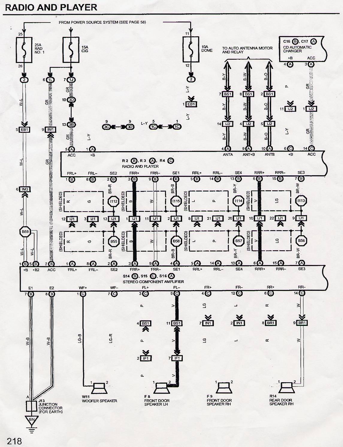 2000 lexus lx470 radio wiring diagram