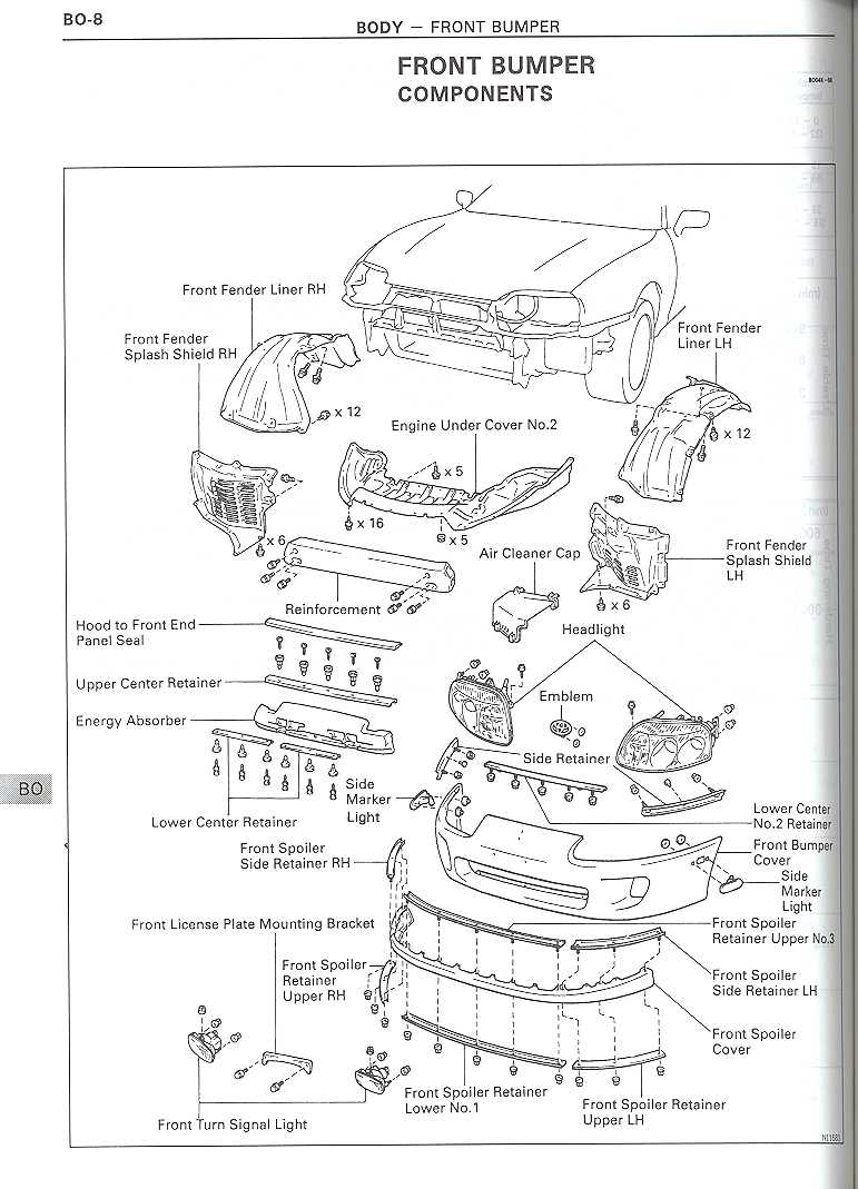 2000 lexus rx300 frt marker light wiring diagram