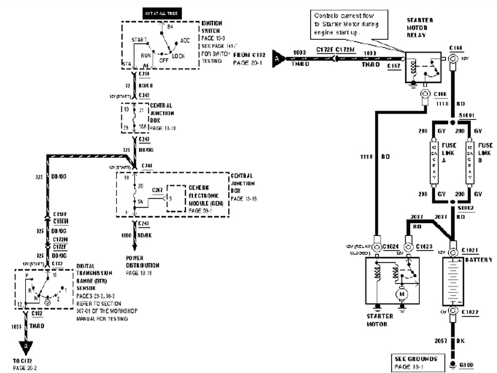 2000 lincoln navigator fuse diagram