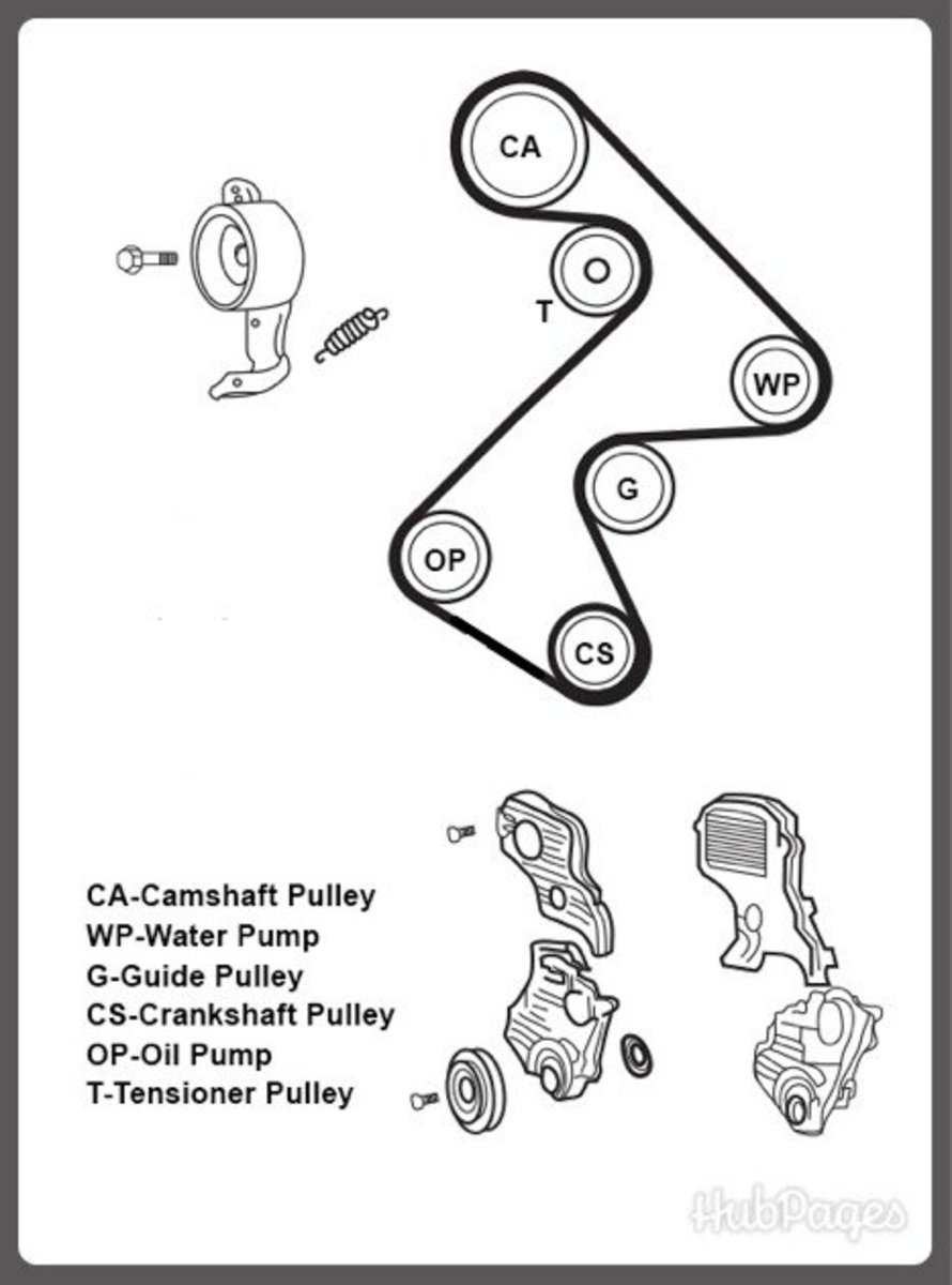 2000 toyota celica serpentine belt diagram