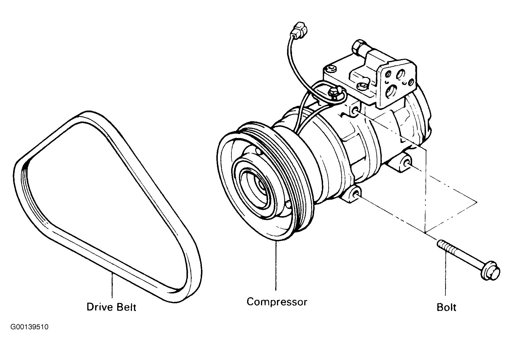 2000 toyota celica serpentine belt diagram