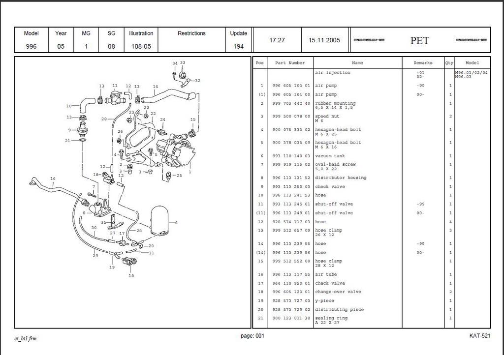 2001 996 turbo xenon headlight wiring diagram