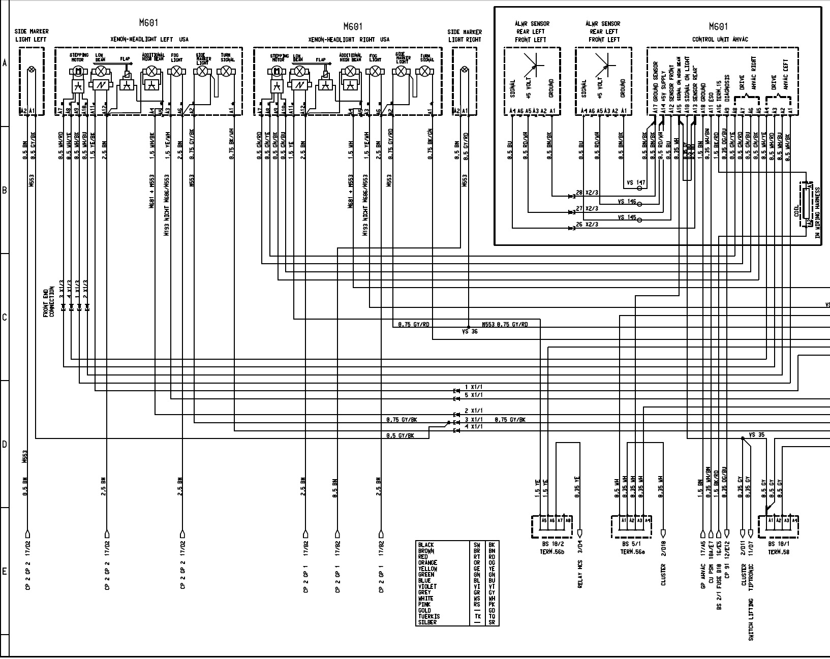 2001 996 Turbo Xenon Headlight Wiring Diagram