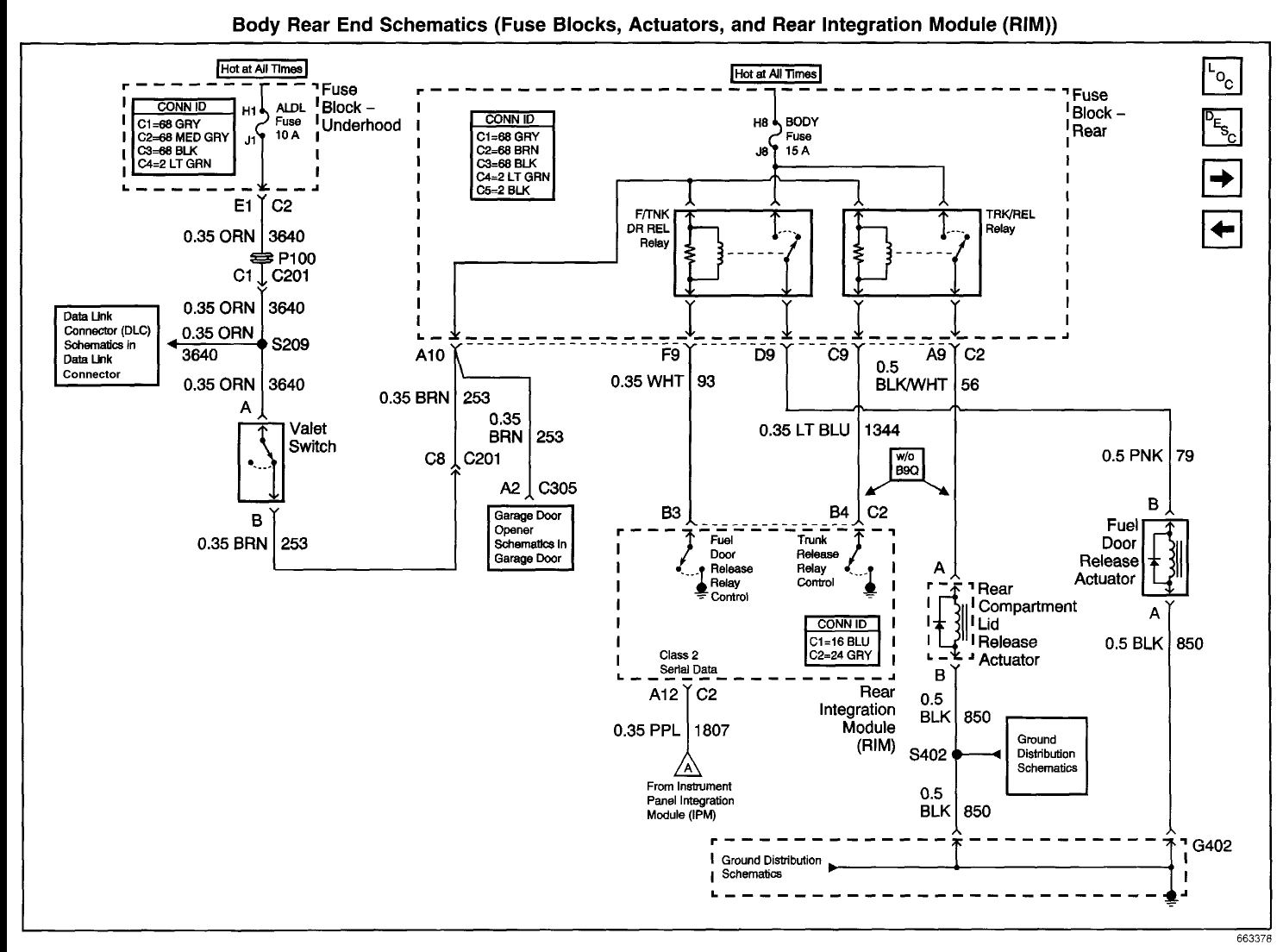 2001 Cadillac Deville Rear Suspension Sensor Wiring Diagram