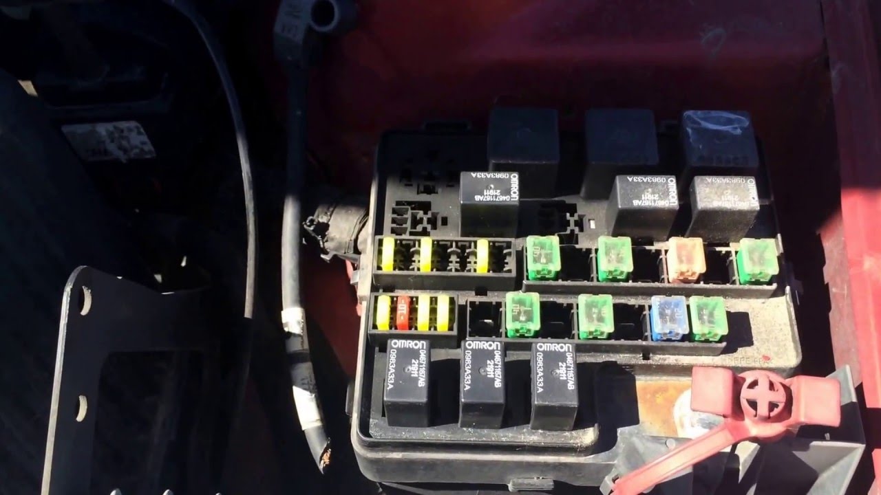 2001 dodge stratus fuse box diagram