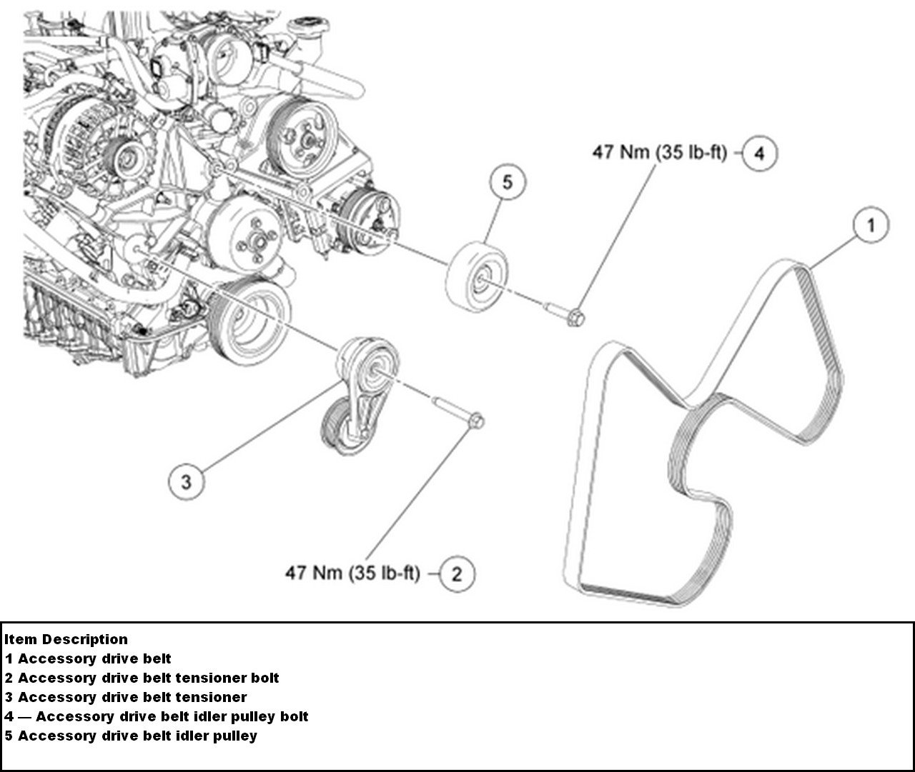 2001 ford escape v6 serpentine belt diagram