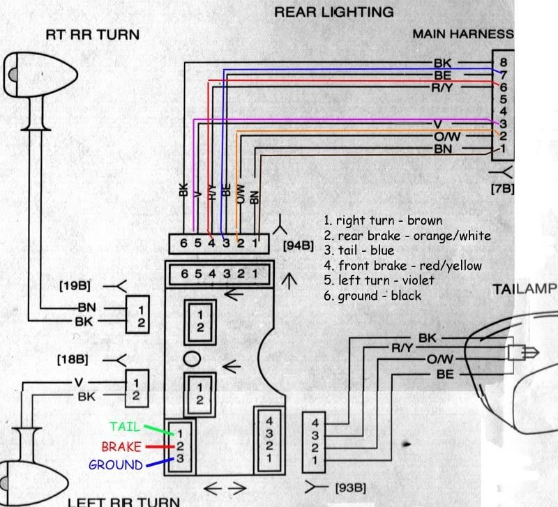2001 harley night train handlebar wiring diagram