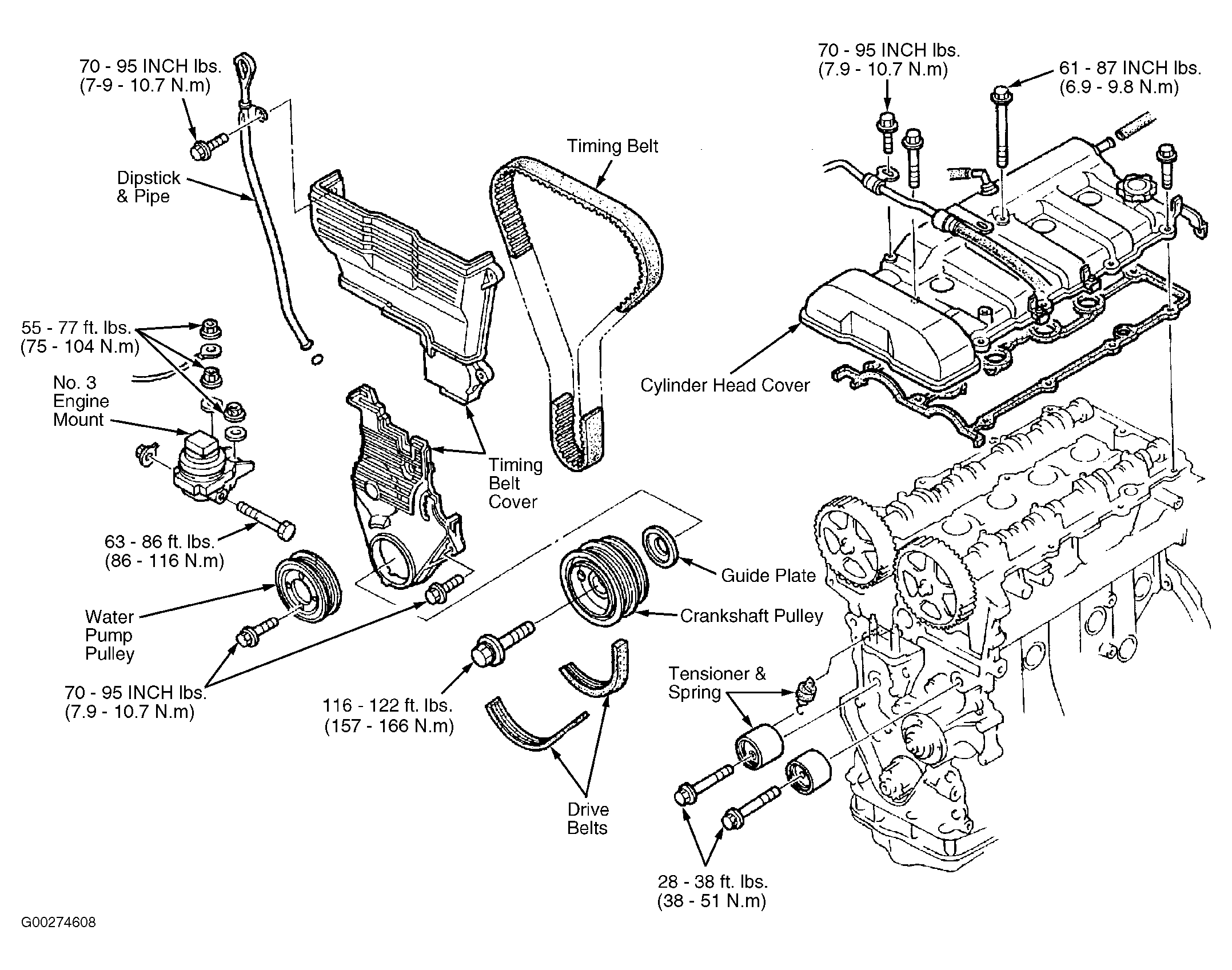 2001 mazda tribute serpentine belt diagram
