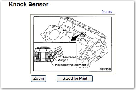 2001 nissan quest knock sensor wiring diagram