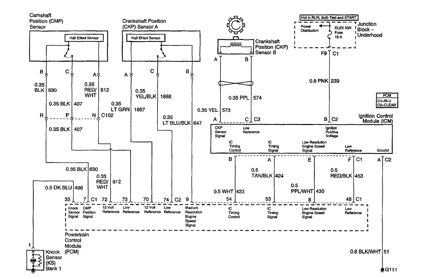 2001 pontiac grand prix fuse box diagram