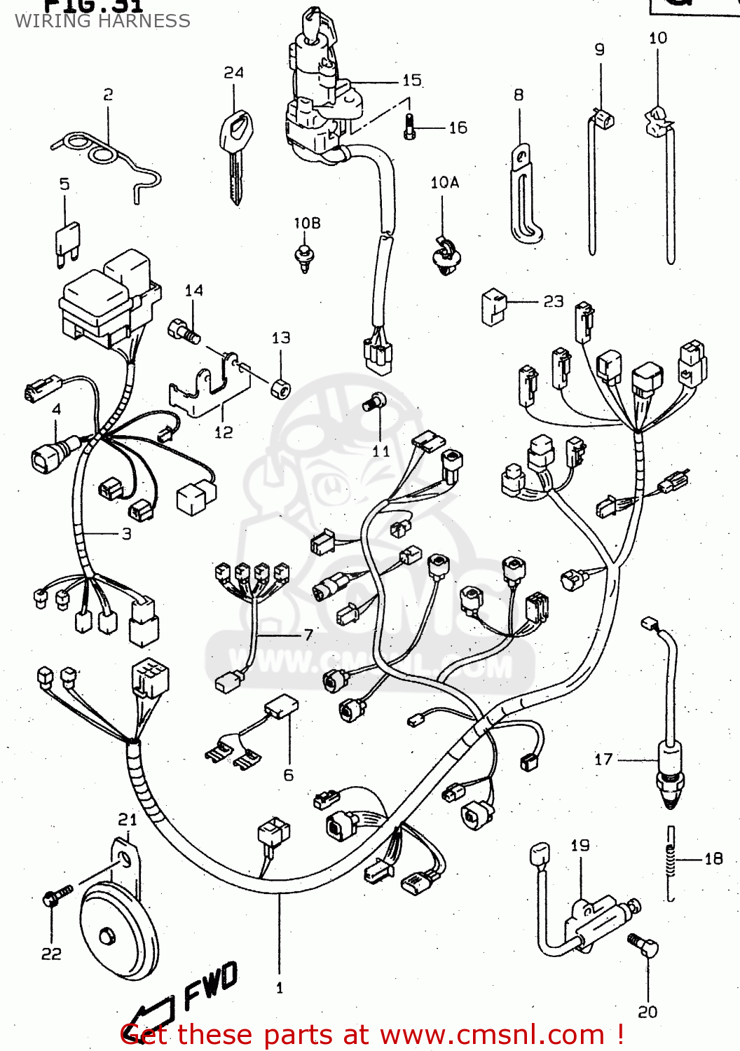 2001 suzuki tl1000r wiring diagram
