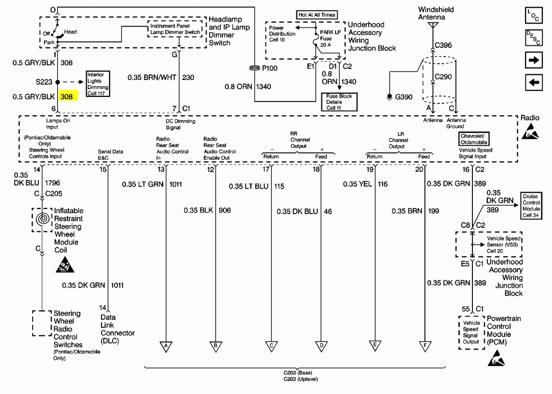 2001montana wiring diagram