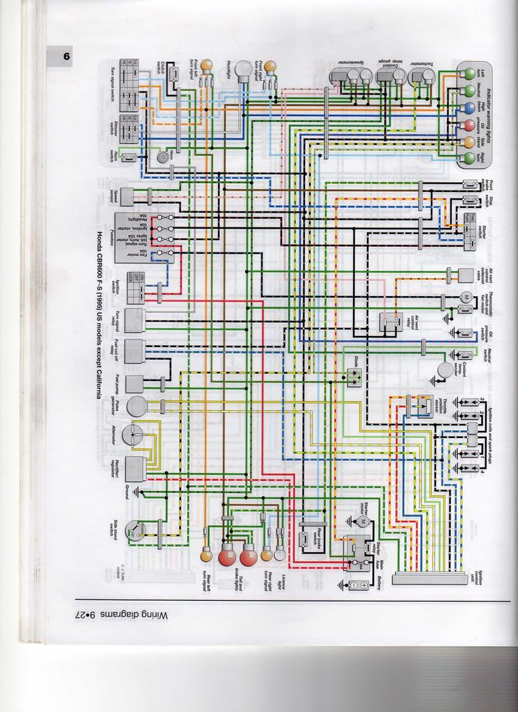 2002 cbr600f honda wiring diagram