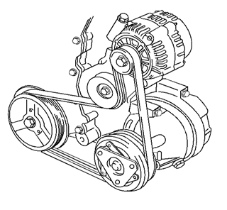 2002 chevy cavalier serpentine belt diagram