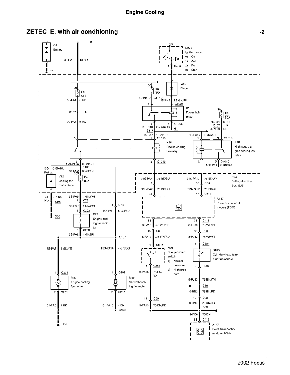 2002 ford focus zx3 wiring diagram