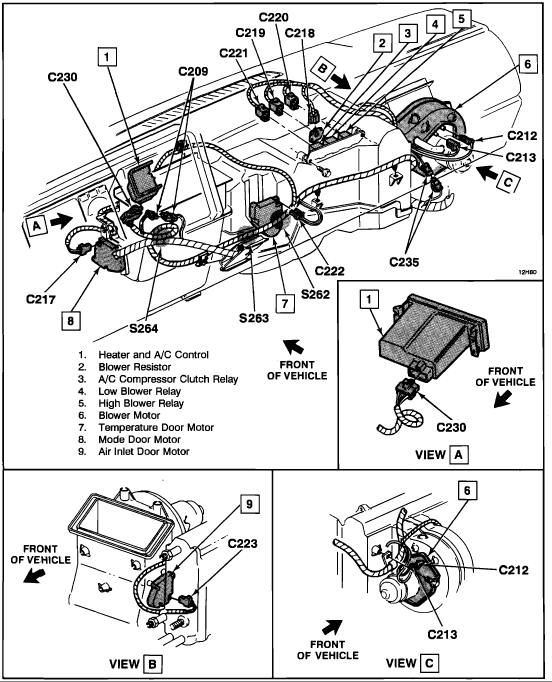 2002 gmc envoy wiring diagram for splicing in blower motor resistor