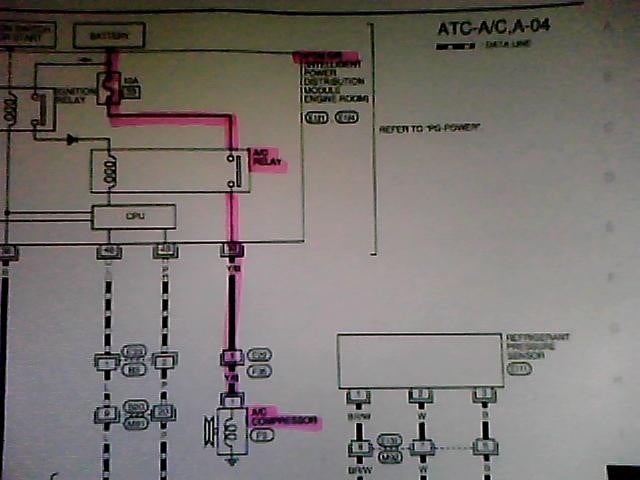 2002 nissan altima 2.5 ac compressor wiring diagram