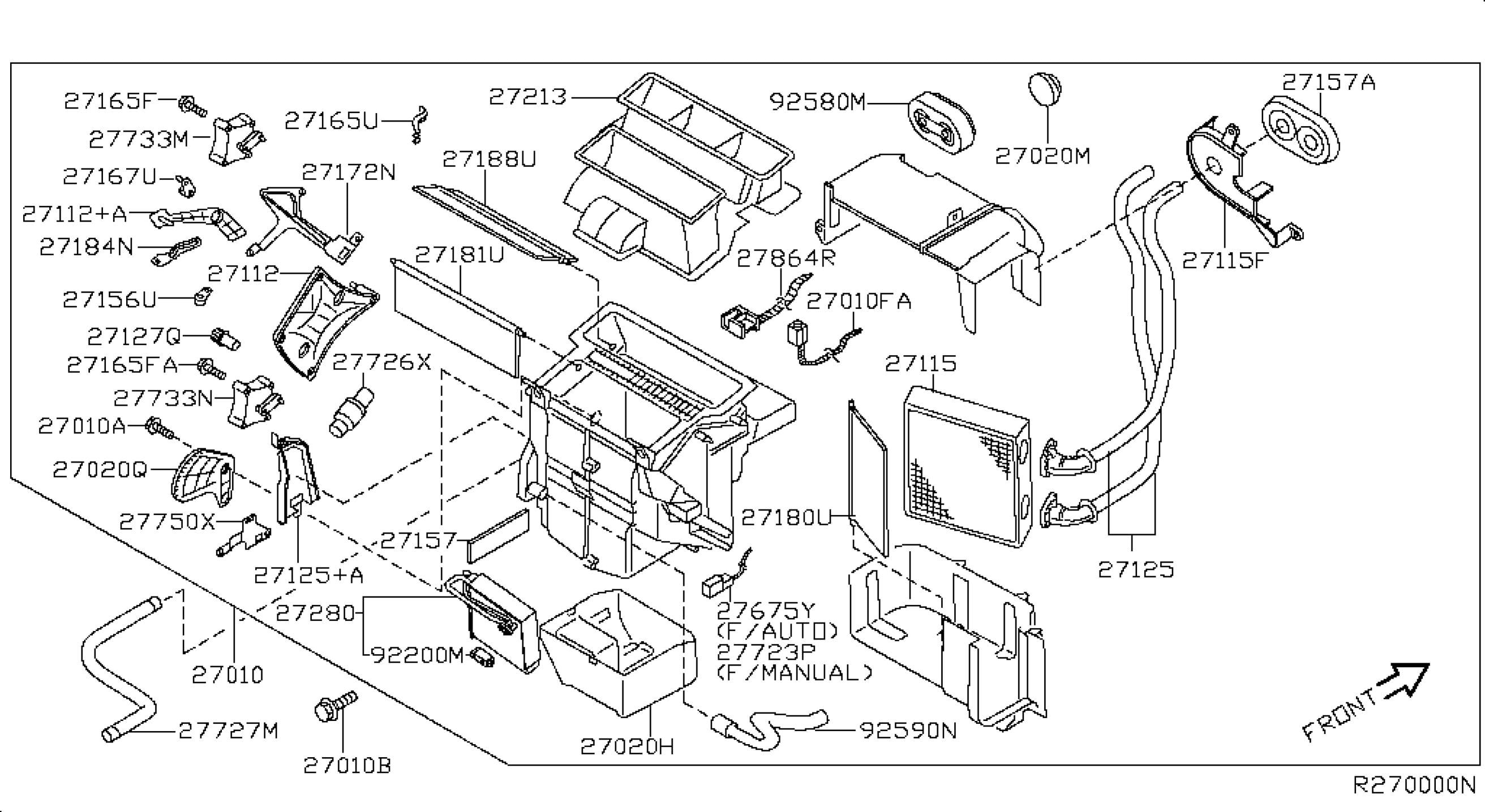 2002 nissan altima 2.5 belt diagram