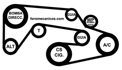 2002 nissan sentra serpentine belt diagram