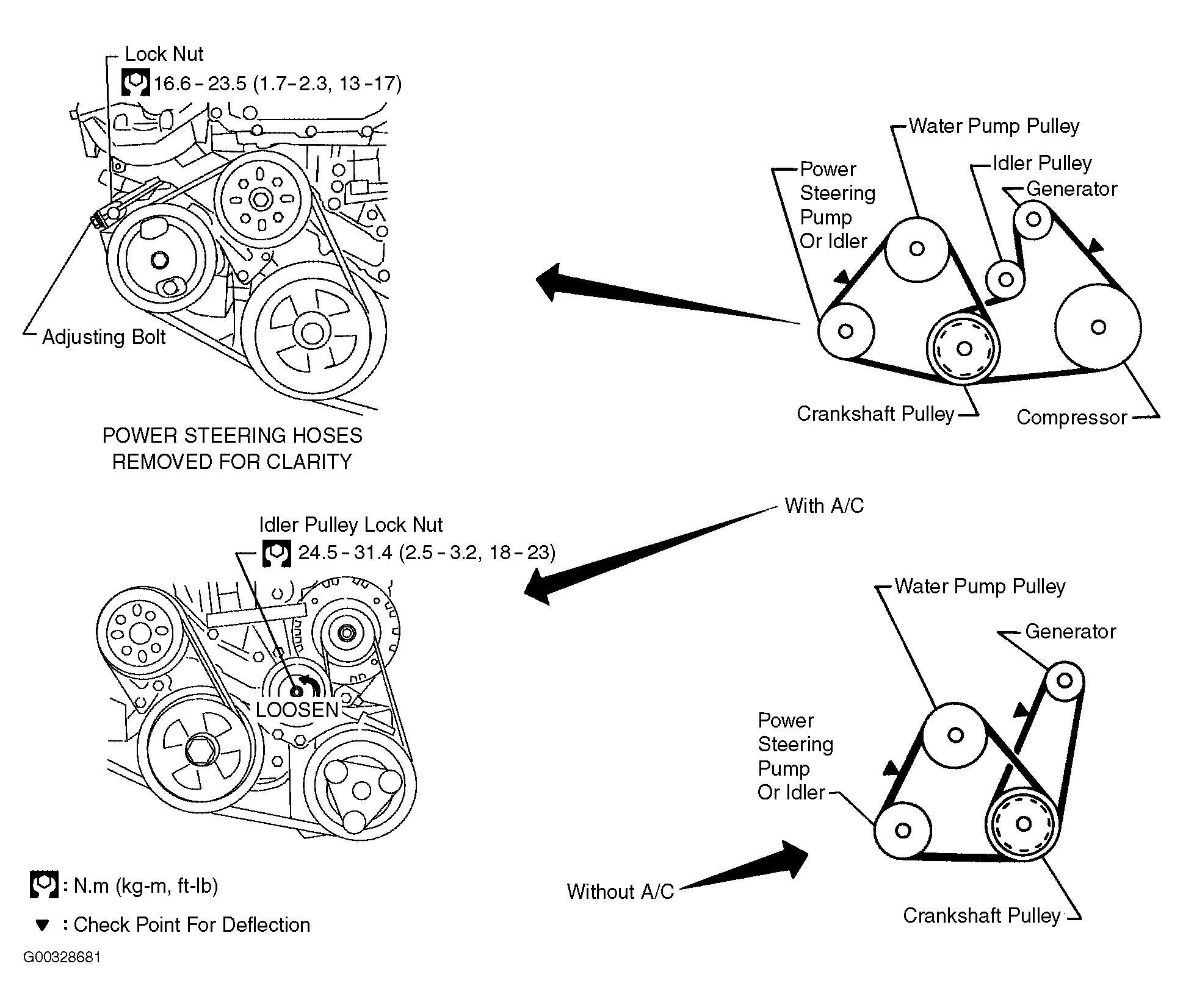 2002 nissan sentra serpentine belt diagram