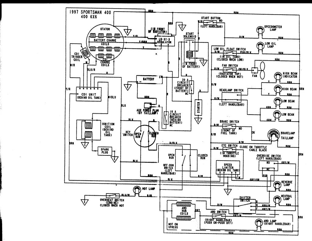 2002 polaris trail boss 325 wiring diagram solenoid