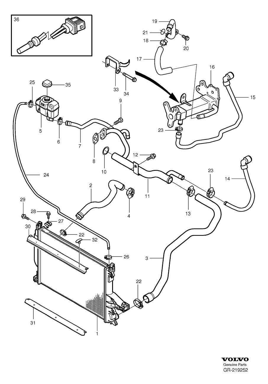 2002 Volvo V70 Xc Wiring Diagram volvo xc90 thermostat diagram 