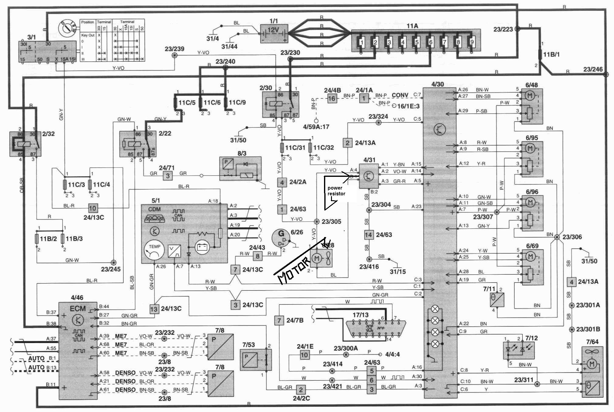 2002 Volvo V70 Xc Wiring Diagram