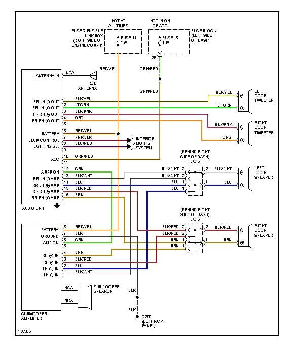 2002nissan pathfinder tape stereo wiring diagram