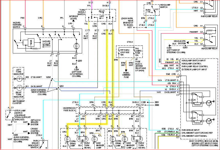 2003 alero right front power window wiring diagram